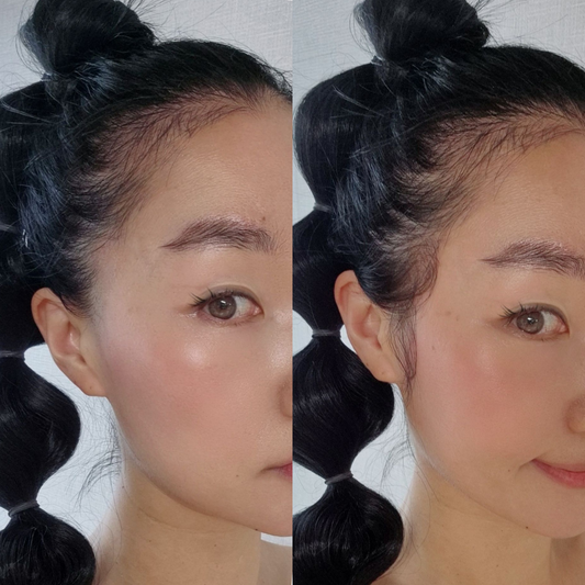 EdgeBabyHair - Sideburn Baby Hair Patch, Instant Face-Slimming & Natural Hairline Cover for Trendy Looks