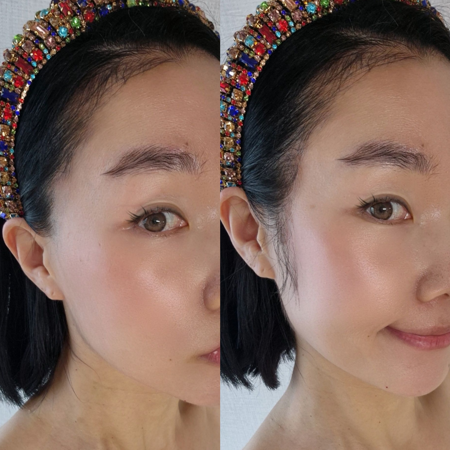 EdgeBabyHair - Sideburn Baby Hair Patch, Instant Face-Slimming & Natural Hairline Cover for Trendy Looks