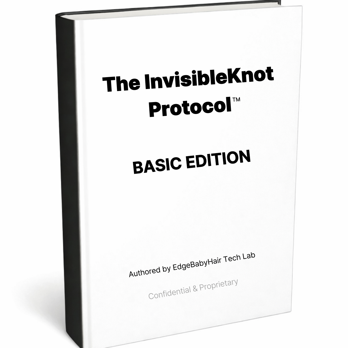 The Invisible Knot Protocol™: BASIC EDITION for Zero-Failure Hairlines